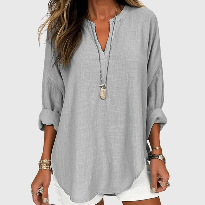 Lenara - Flowy Elegant Summer Shirt