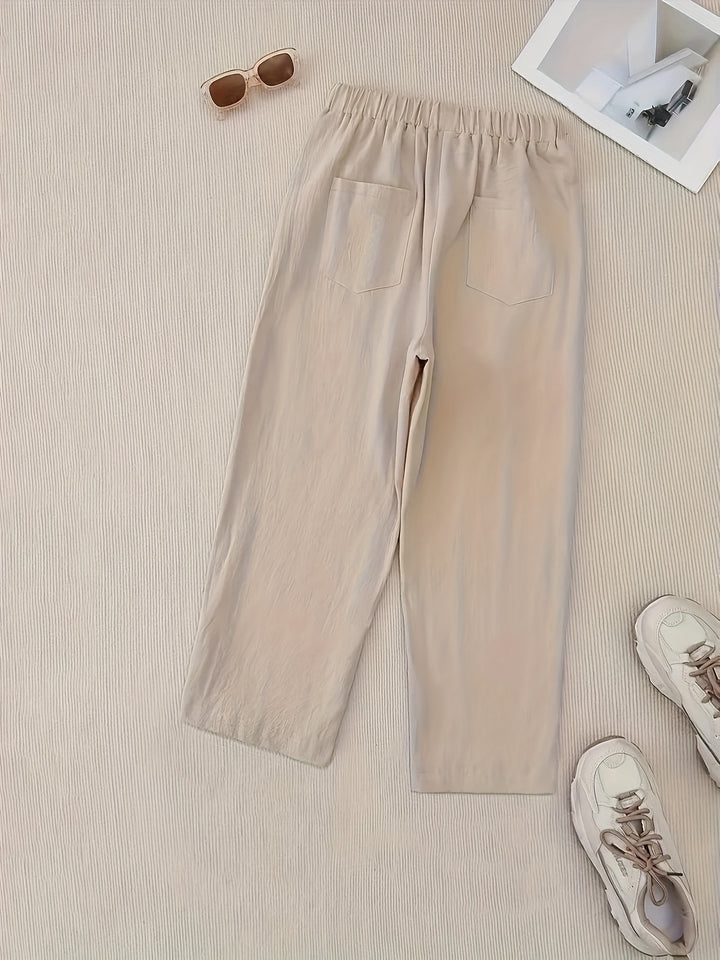Luna - Casual Three-Quarter Summer Pants