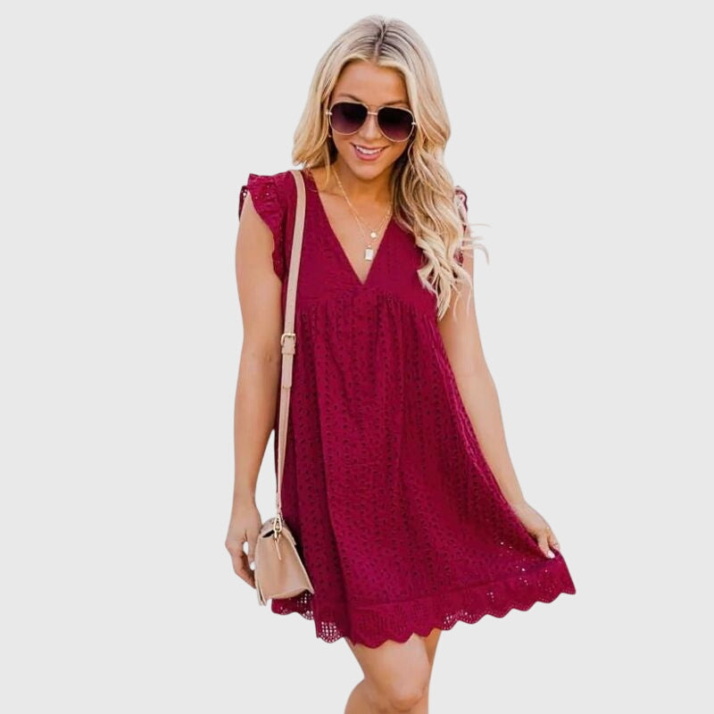 Diana - Chic Summer Dress with Built-in Pockets