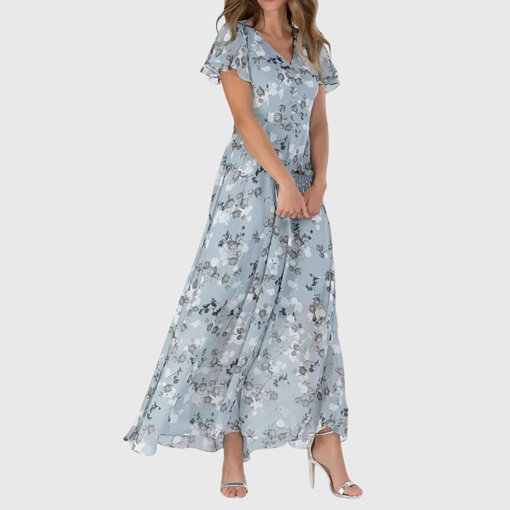 Lola - Figure Flattering Floral Dress