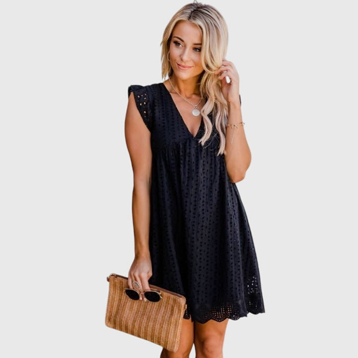 Diana - Chic Summer Dress with Built-in Pockets