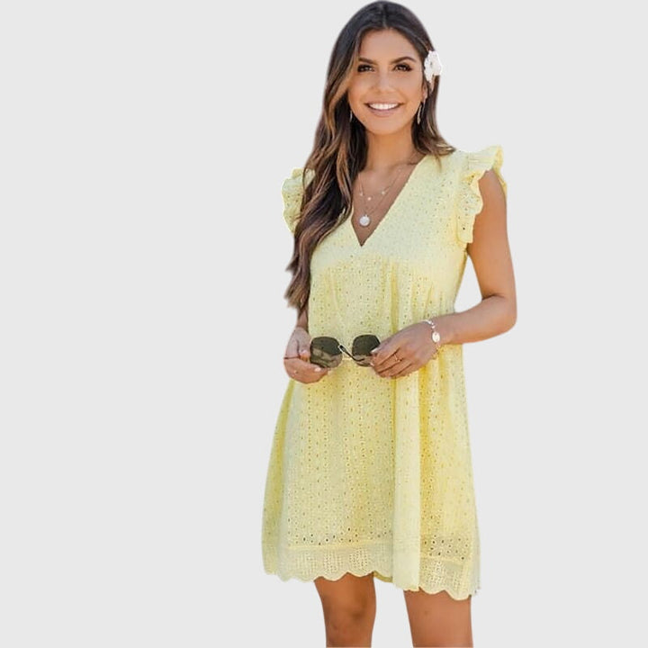 Diana - Chic Summer Dress with Built-in Pockets