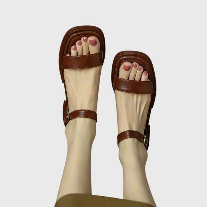 Celestia - Orthopedic Leather Sandals