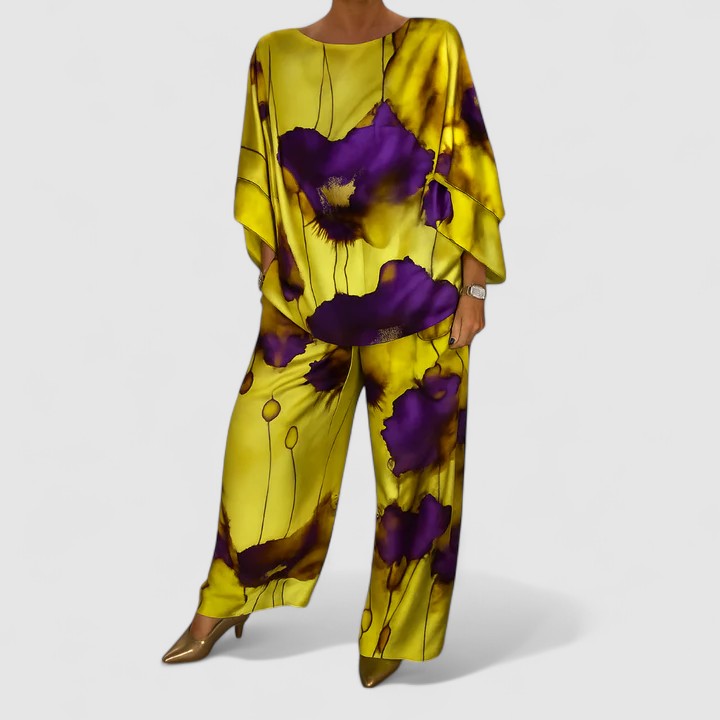 Monica - Elegant Colorful Two-Piece Set
