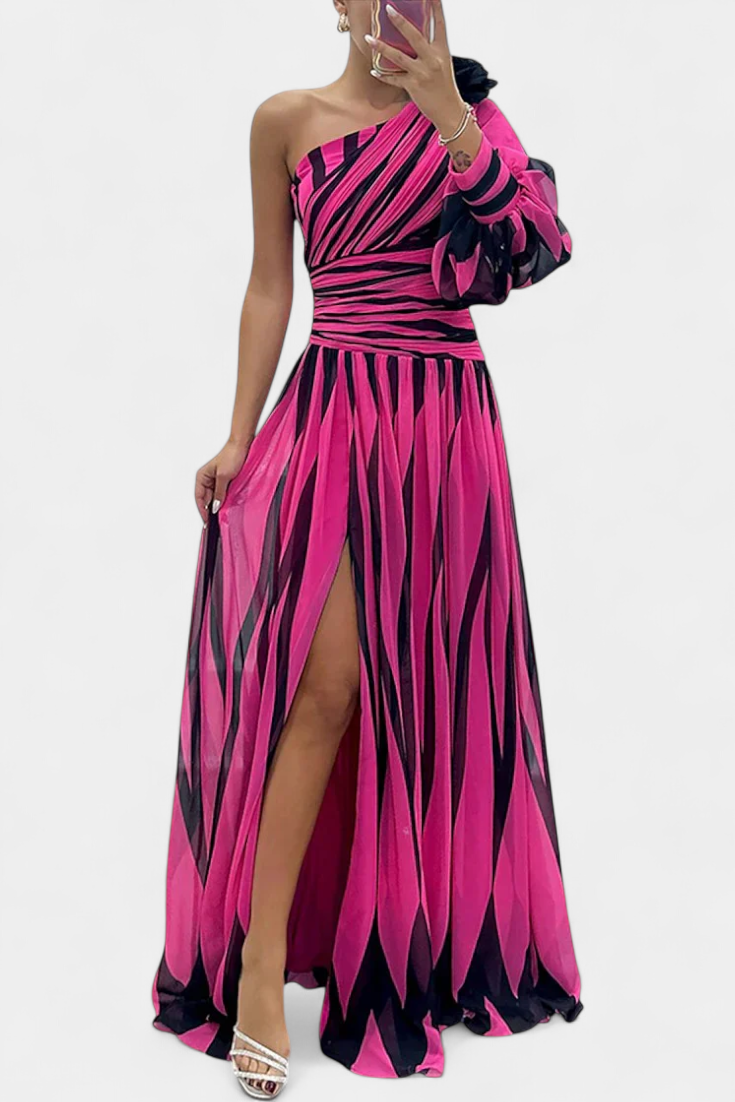 Aubry - Sophisticated Wedding Guest Maxi Dress