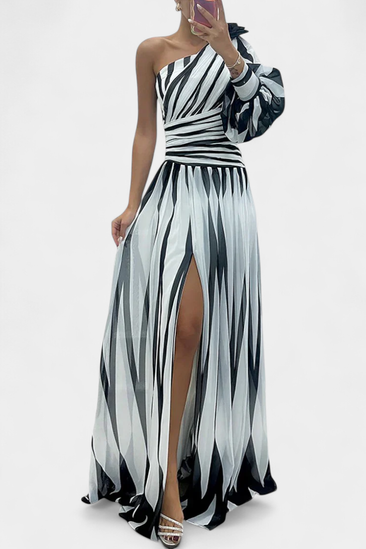 Aubry - Sophisticated Wedding Guest Maxi Dress