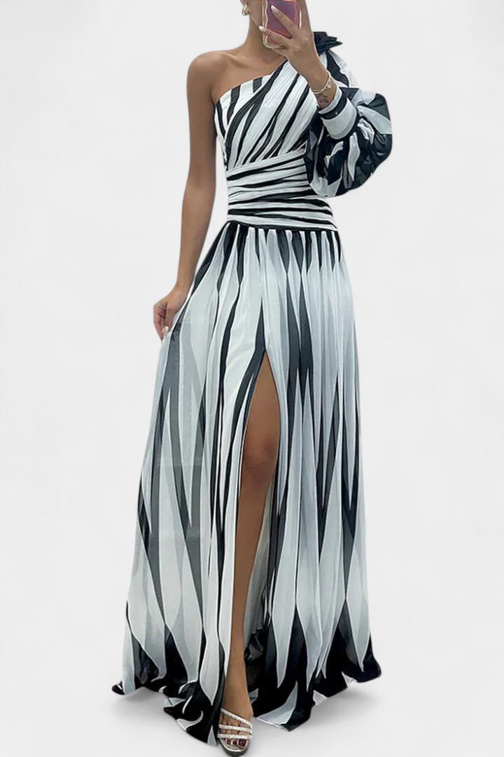 Aubry - Sophisticated Wedding Guest Maxi Dress