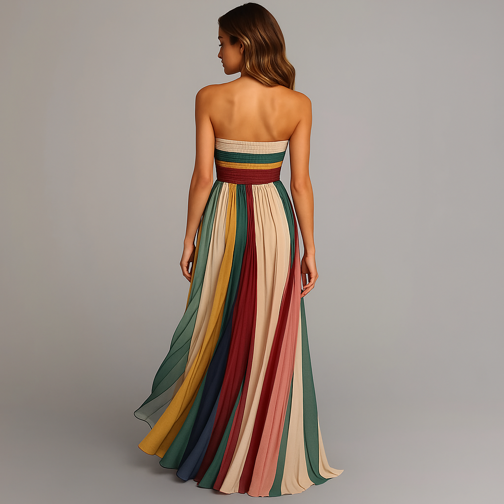 Judith - Women Holiday Glam Maxi Dress