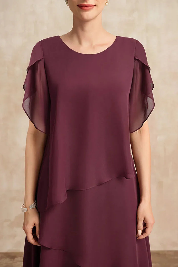 Jean - Classic Chiffon Dress For Women
