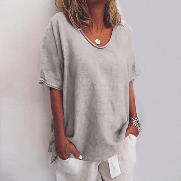 Kathleen - Comfortable Lightweight Loose Blouse