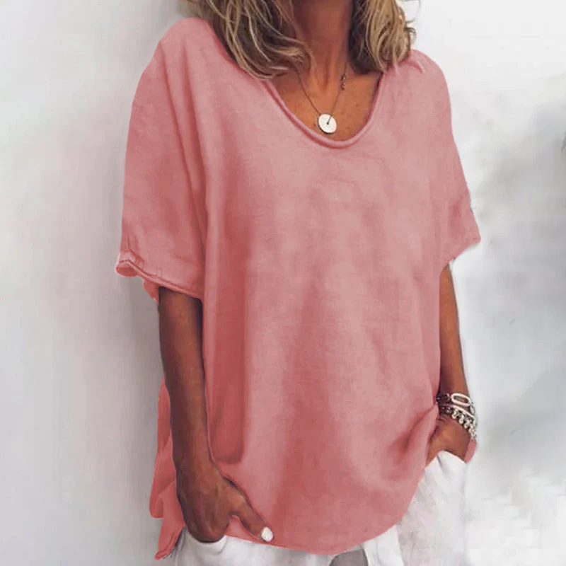 Kathleen - Comfortable Lightweight Loose Blouse
