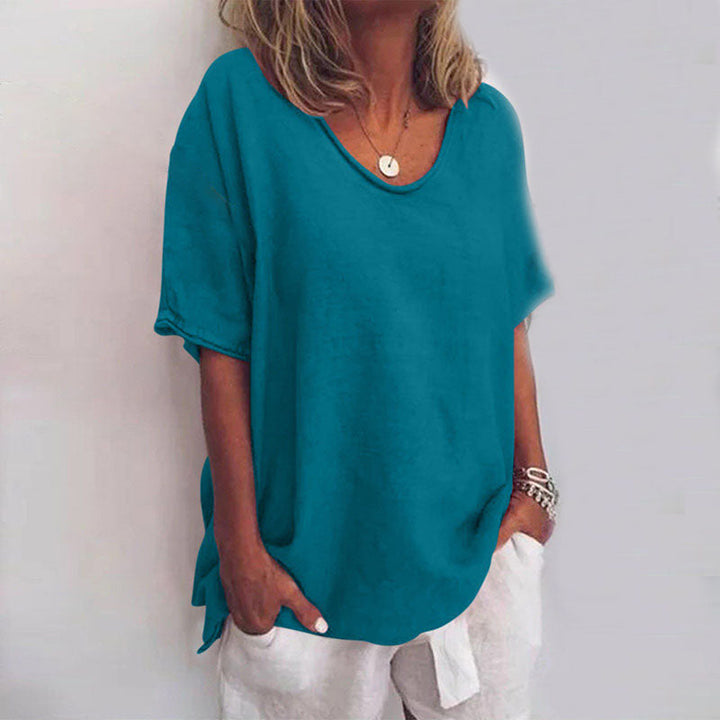 Kathleen - Comfortable Lightweight Loose Blouse