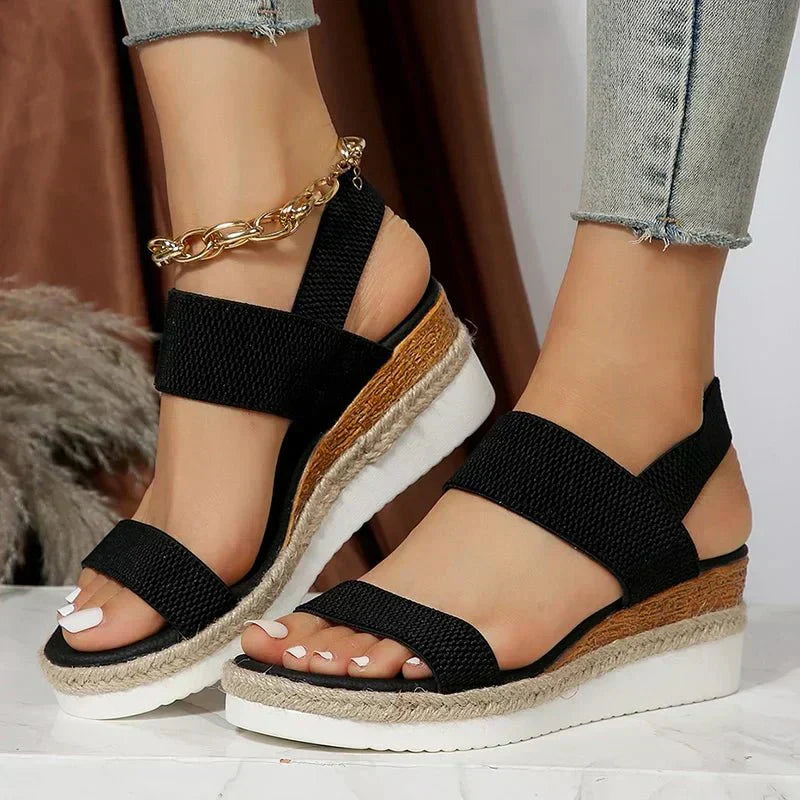 Melyora - Chic Orthopedic Platform Sandals
