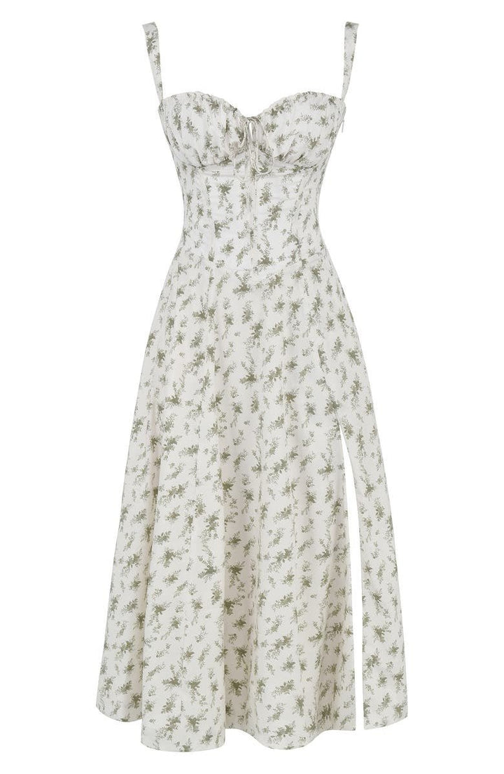 Lux - Elegant Waist Summer Dress with Flattering Fit