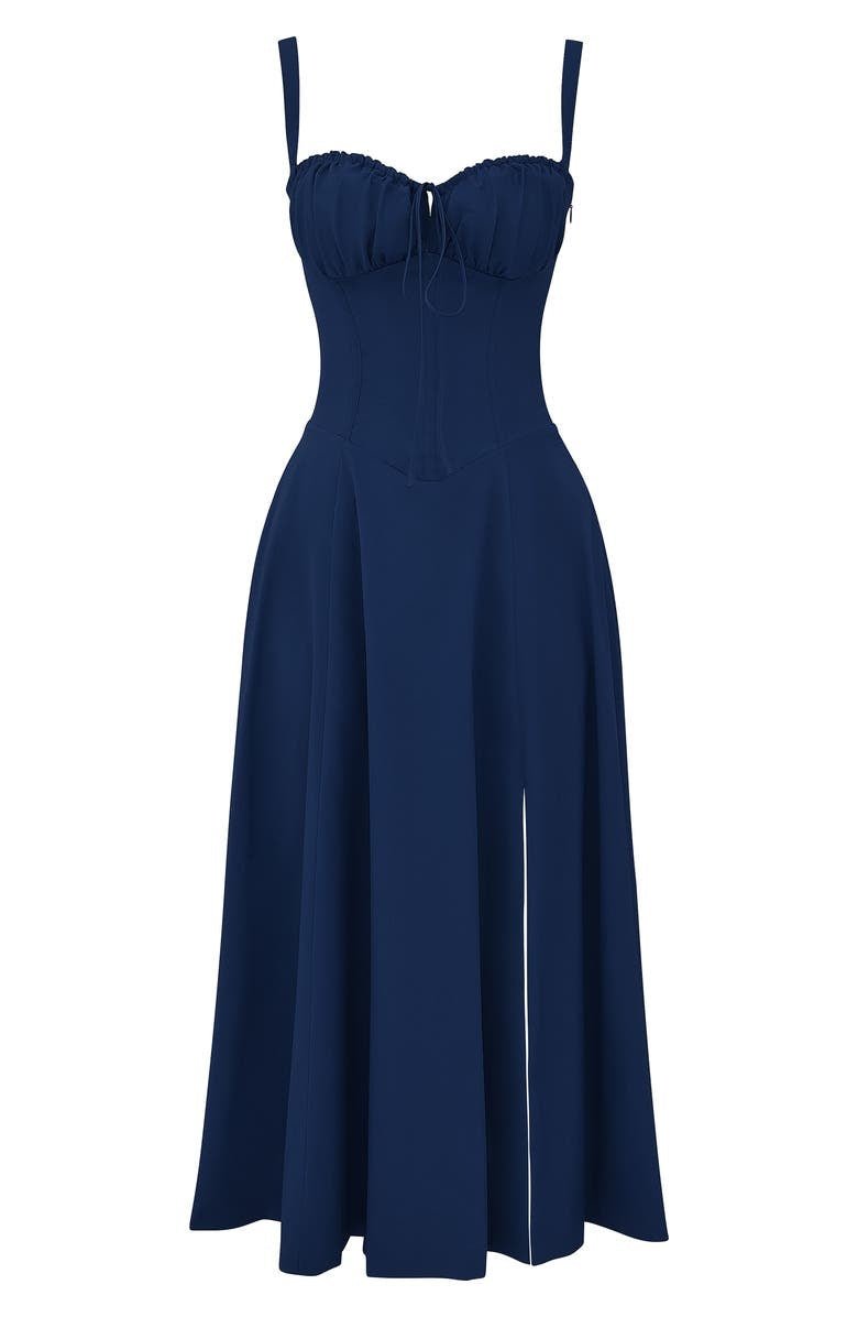 Lux - Elegant Waist Summer Dress with Flattering Fit