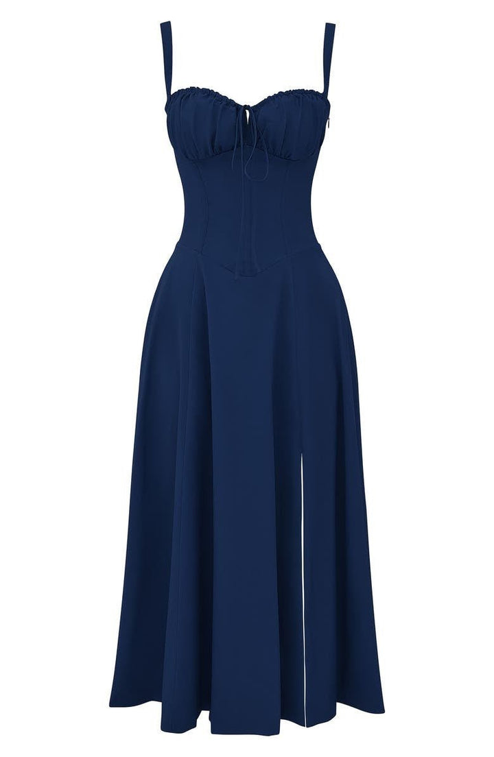 Lux - Elegant Waist Summer Dress with Flattering Fit