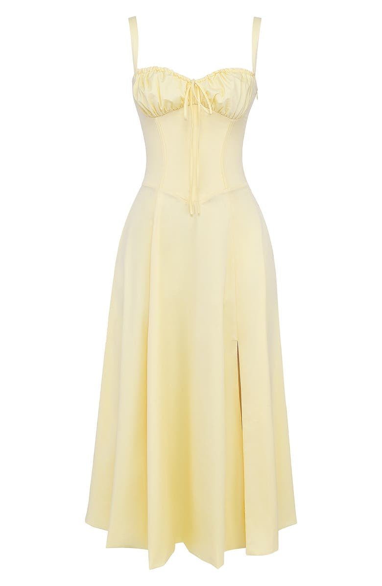 Lux - Elegant Waist Summer Dress with Flattering Fit