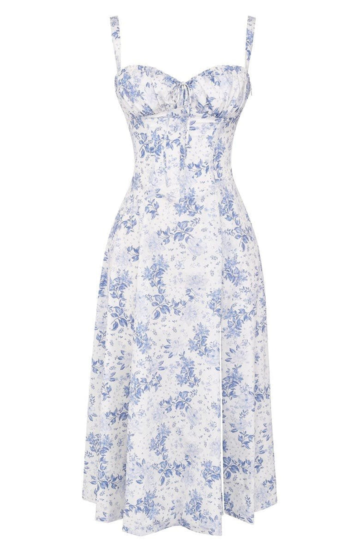 Lux - Elegant Waist Summer Dress with Flattering Fit