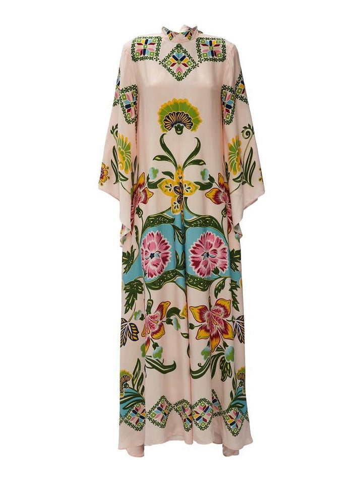 Noelle - Women Long Sleeve Floral Maxi Dress