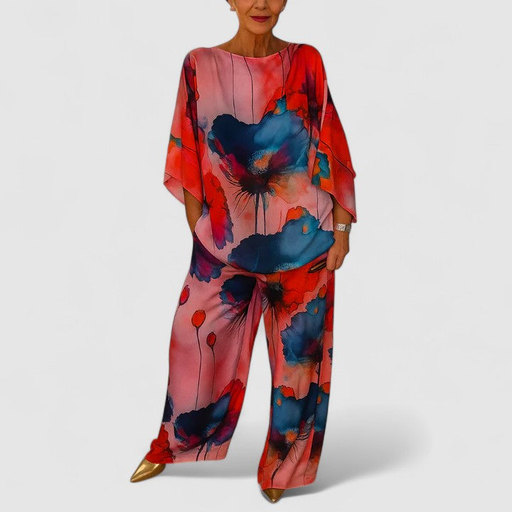 Monica - Elegant Colorful Two-Piece Set