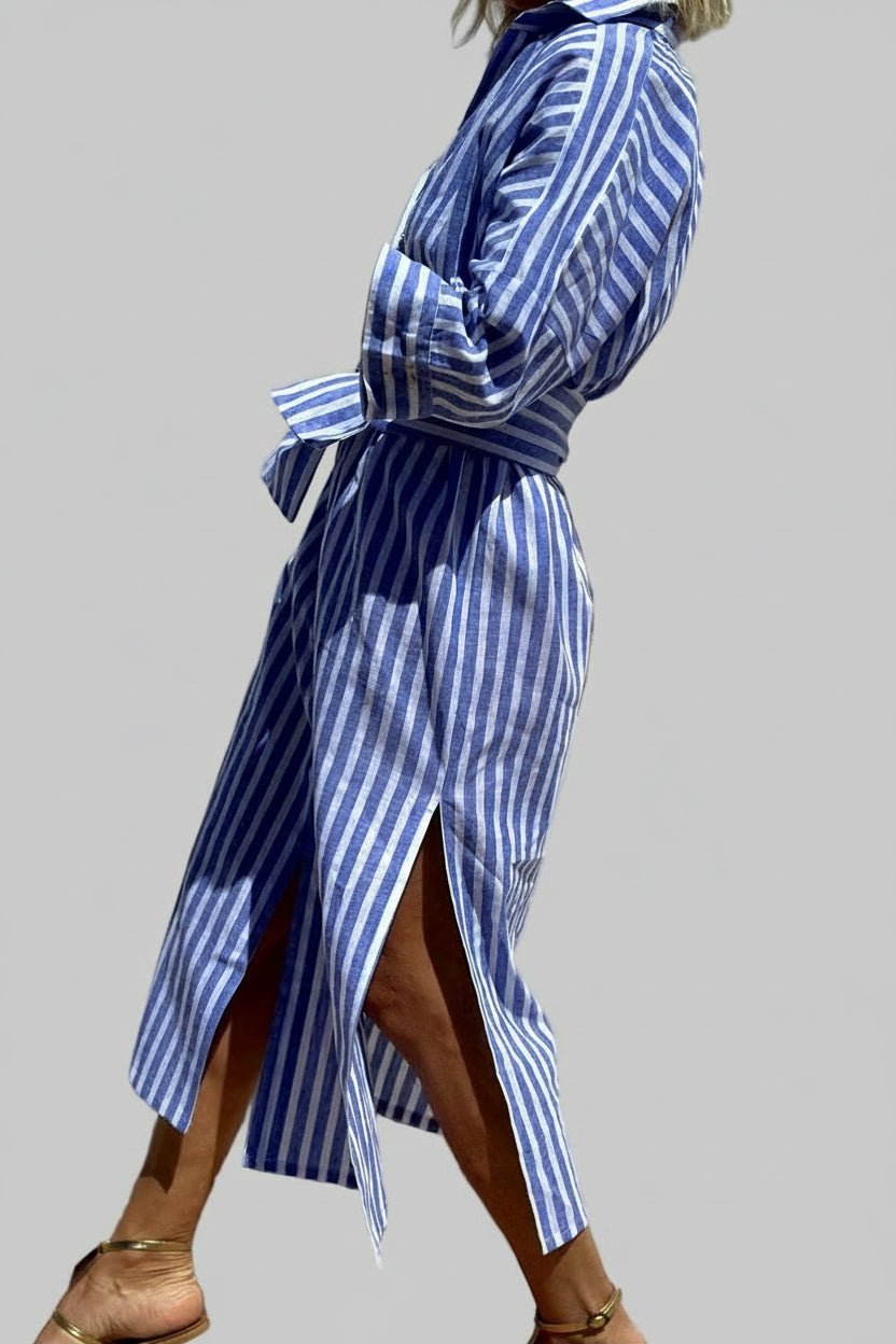 Zoey - Stylish Quarter Sleeve Midi Summer Dress