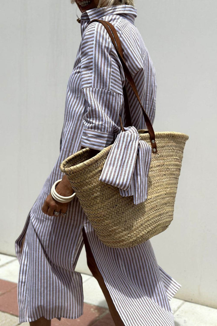 Zoey - Stylish Quarter Sleeve Midi Summer Dress