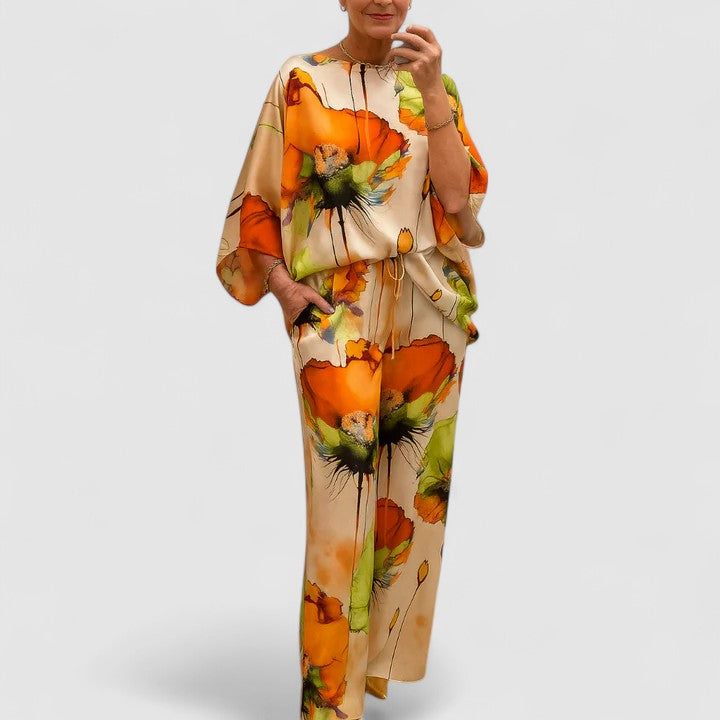 Monica - Elegant Colorful Two-Piece Set