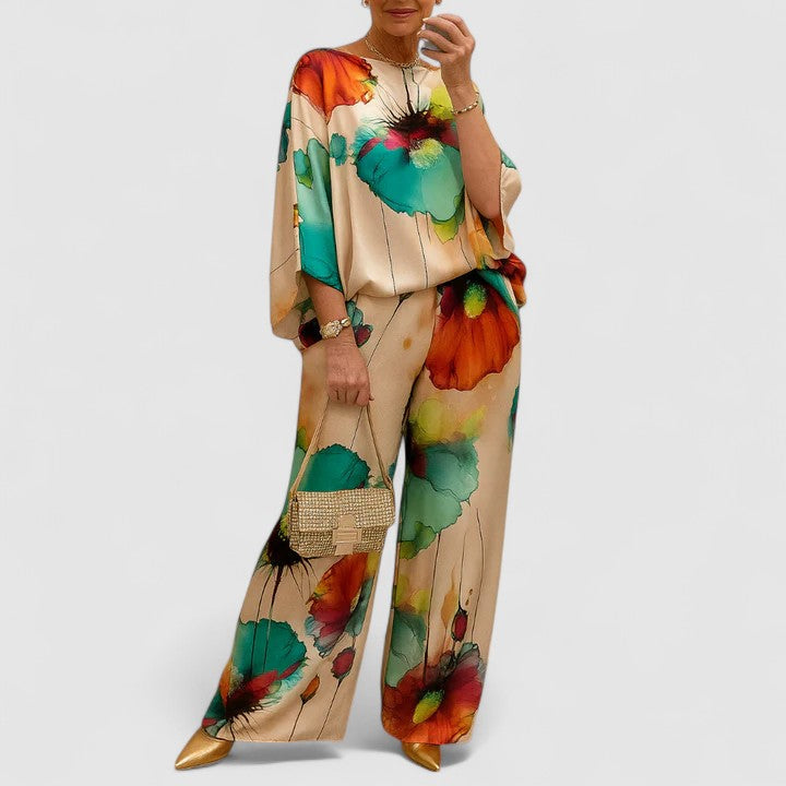 Monica - Elegant Colorful Two-Piece Set