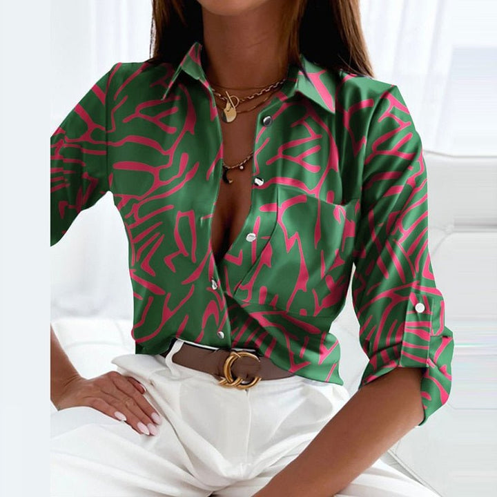 Elisa - Elegant Collared Blouse