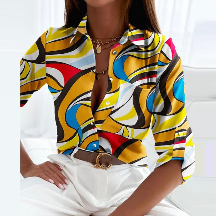 Elisa - Elegant Collared Blouse
