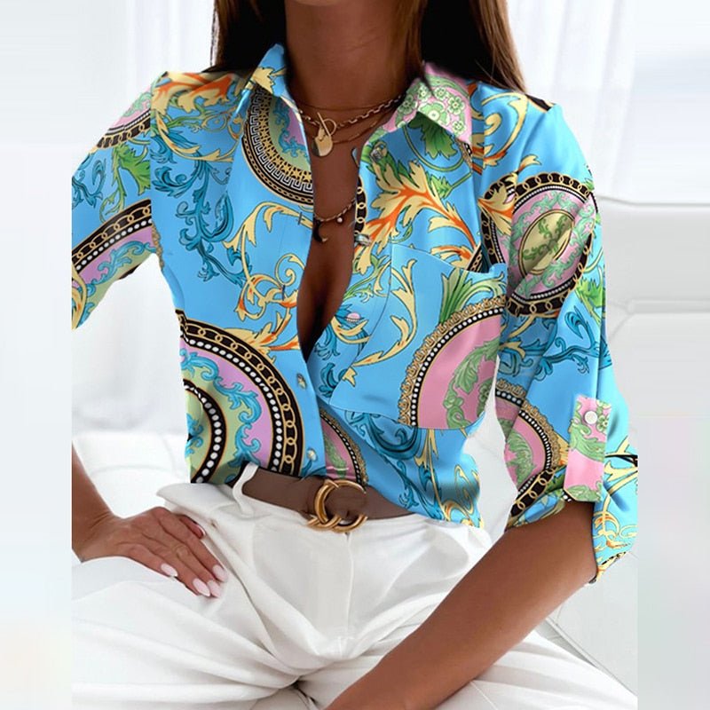 Elisa - Elegant Collared Blouse