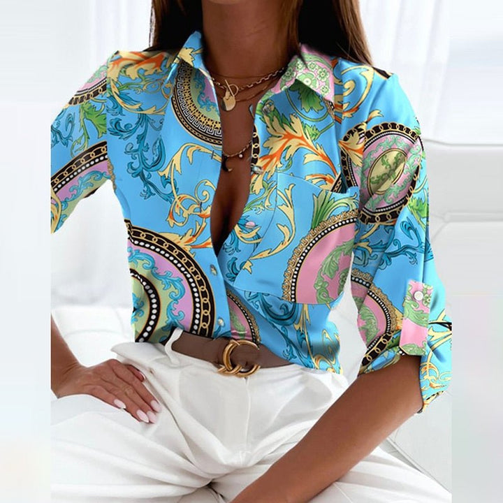 Elisa - Elegant Collared Blouse