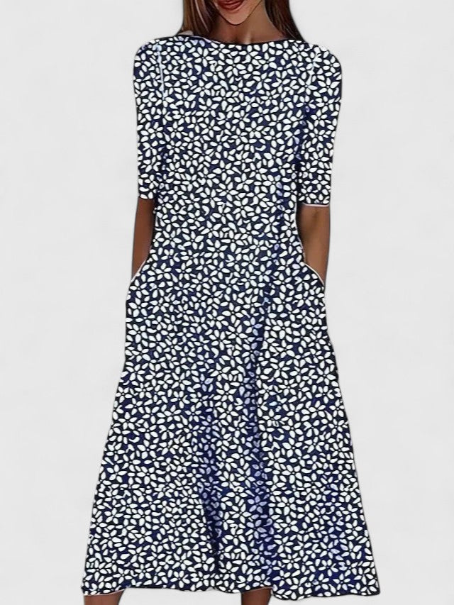 Kary - Sophisticated Midi Dress Women